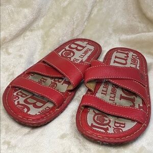 Born Red Sandals
